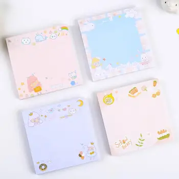 

Cute Kawaii Memo Pad Sticky Note Stationery Notepad Memopad Office Decor Check to do List Shopping Checklist Index Tab Sheet Kit