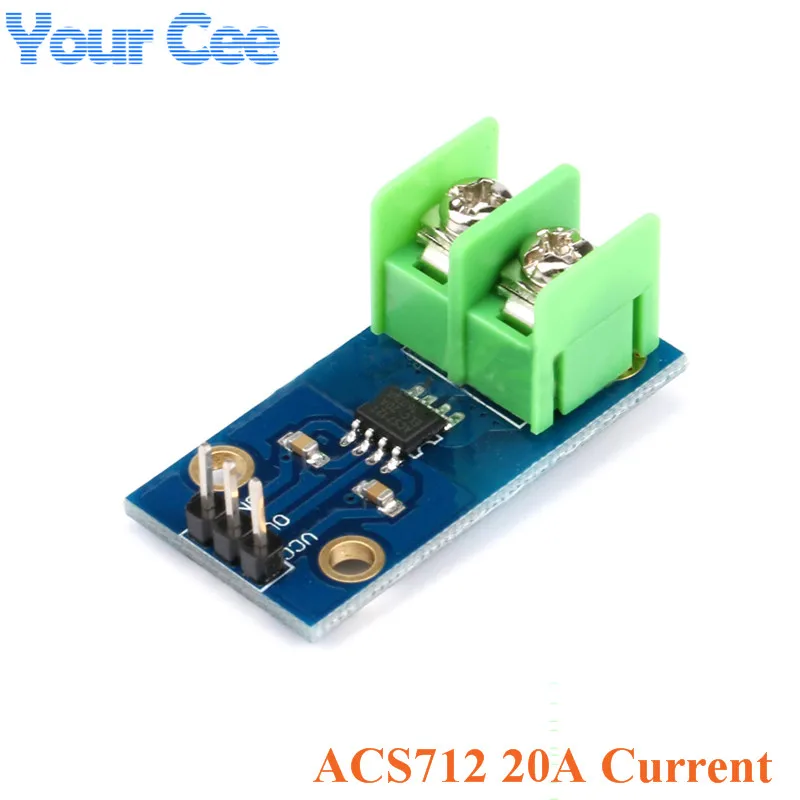 Модуль датчика переменного тока ACS712 5A 20A 30A модуль 5 В ACS712ELCTR для интегральной