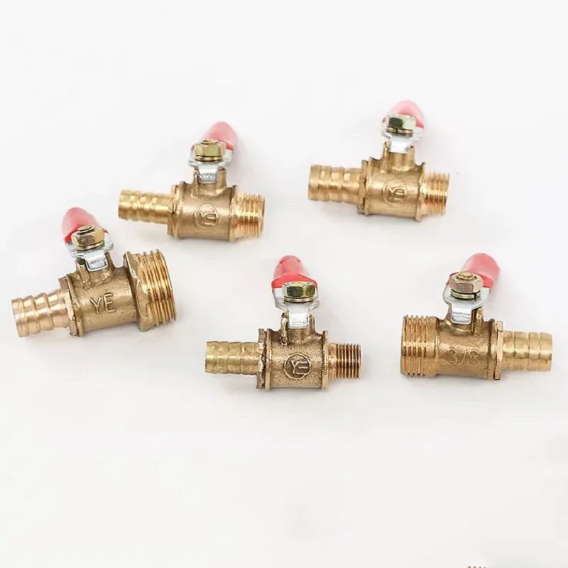 Pneumatic Valve Male Thread and Pagoda Direct Air Tube 4-12 Hose Barb 1/8'' 1/2'' 1/4'' Female Connector Joint |