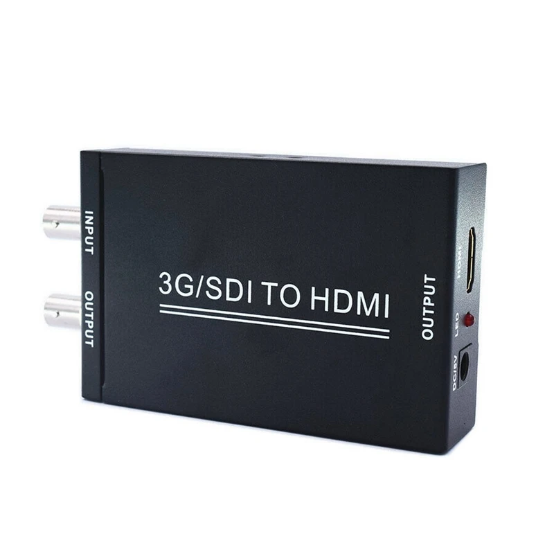  3G Sdi a Hdmi + Convertitore Sdi Hd-Sdi 3G-Sdi Uscita Hdmi Audio Video Converter (Spina Degli Stati