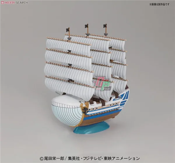 Оригинальный Bandai One Piece Great Ship 05 Whitebeard Mobick в сборе фигурки игрушки модели