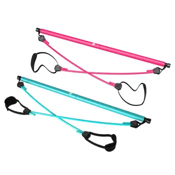 

Fitness Pilates Bar Exercise Fitness Yoga Multifunctional Chest Expander Arm Puller Resistance Band