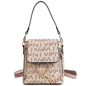 

Backpack new style trendy wild one-shoulder personality fashion printed mini bag student backpack