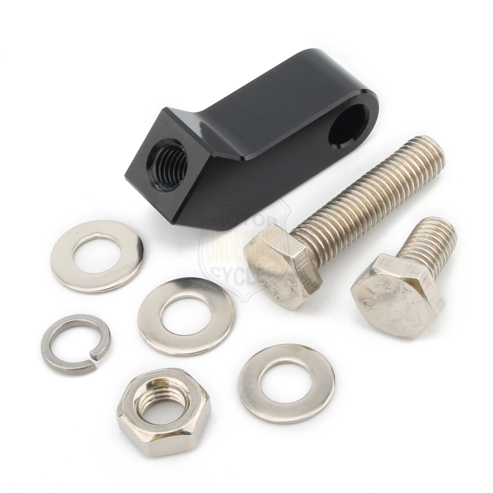 Automotive CNC Chrome Headlight Mounting Block Bracket For Harley Dyna FXDL Touring Softail Auto