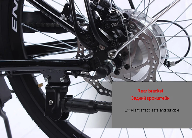 Discount new 24 inch 250w 48v electric bike variable speed double disc brake aluminum alloy e bike Lithium battery electric bicycle ebike 11