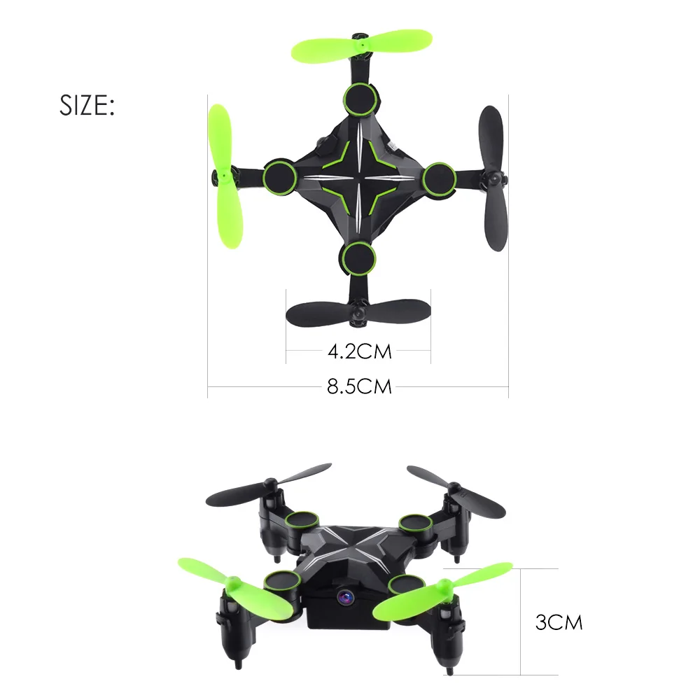Gizmovine Rc Квадрокоптер мини Дроны с камерами HD WiFi телефон управление и