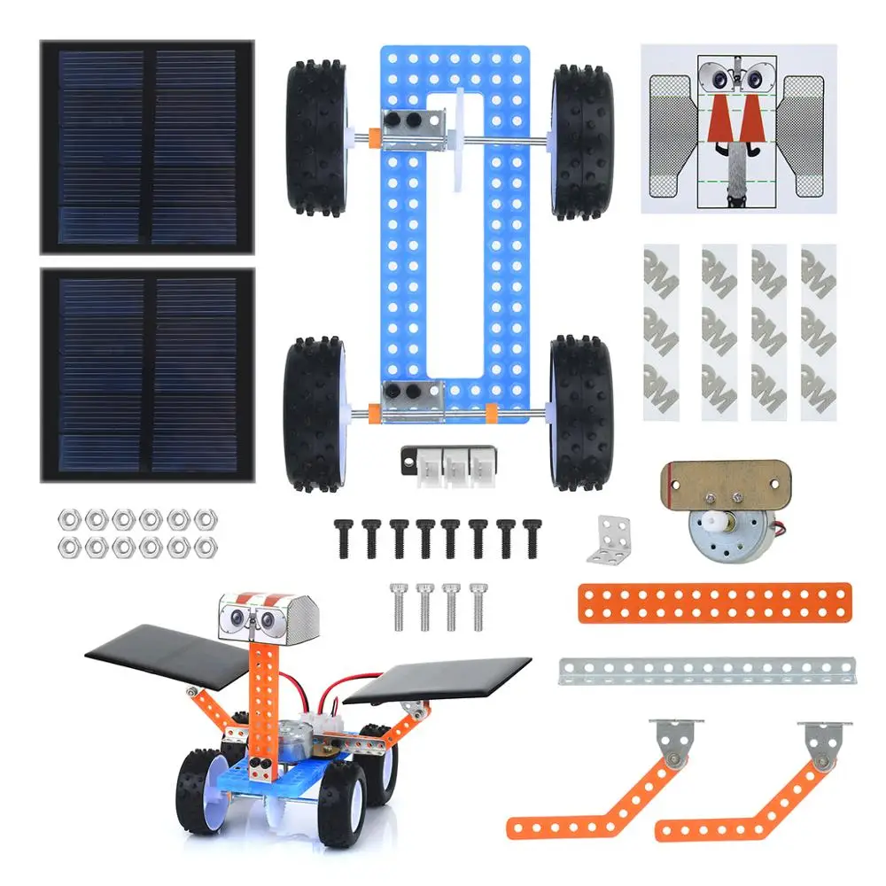 

diy electronic kit Assembled child Toy for stem education Set Ferris wheel / robot / mars rover / elevator / wind car / Filter