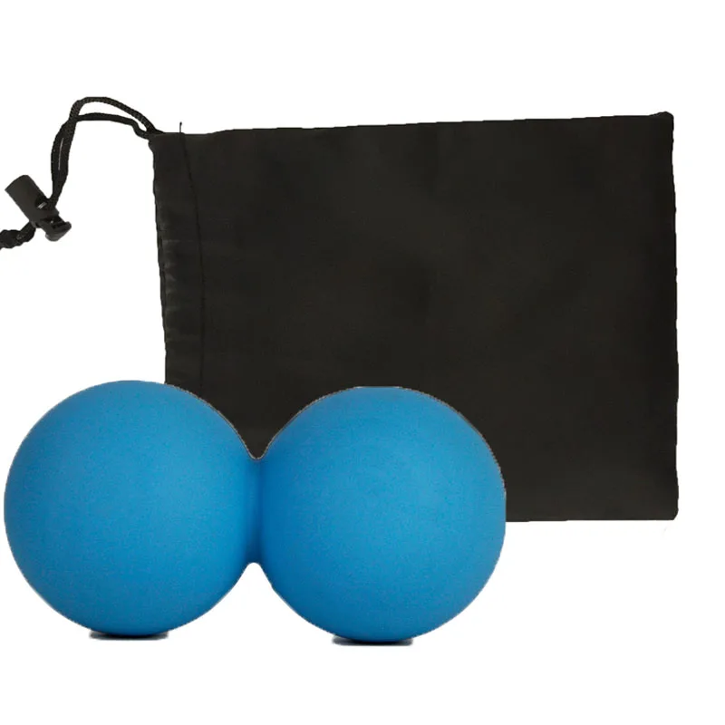 Силиконовые эластичные массажные ролики в форме арахиса для йоги|massage ball roller|massage
