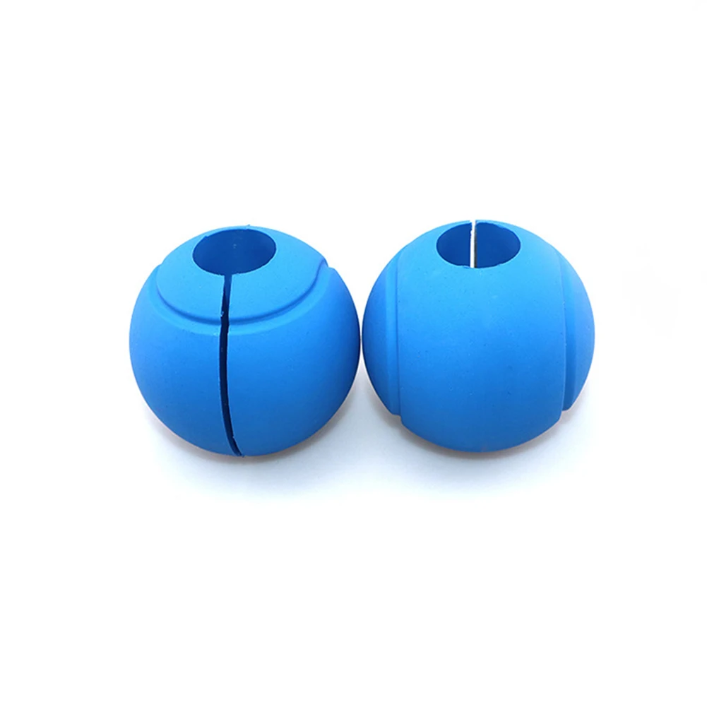Серый Дропшиппинг 1 пара гантели штанги толстые ручки Kettlebell сжимаемые ручки для тяжелой атлетики, бодибилдинга противоскользящие ручки - Цвет: Серый