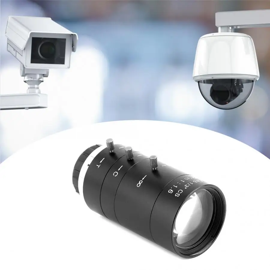 6-60 мм 720P F1.6 CS крепление камеры безопасности Ручная настройка апертуры зум объектив система наблюдения объектив камеры
