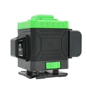 

Laser Level Strong Light 3D Laser Slash 12 Lines Green Outdoor Cast Line High-Precision Ground Instrument to qiang yi