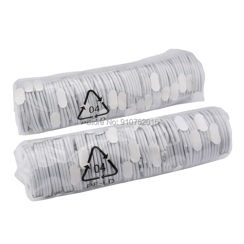 50pcs/lot USB Data charge Cable For phone Xs max Xr X 8 7 6 plus 6s 5 se charging cables mobile charger cord High Quality OD3.0