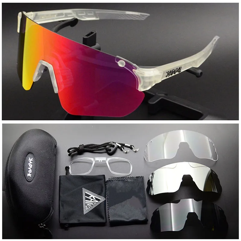 Cycling Glasses Driving Sports Sunglasses UV400  Bicycle Cycling Polarized Sunglasses for Men Retro Eyewear Mirror Goggles