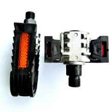 Собственный горный велосипед полу-алюминиевые складные педали подшипник шариковая педаль шоссе запасные части инженерный пластик