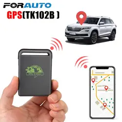 Localisateur GPS professionnel GSM GPRS TK102B, contrôle à distance de voiture, accessoires de voiture, dispositif de localisation de suivi de véhicule, alarme de survitesse 