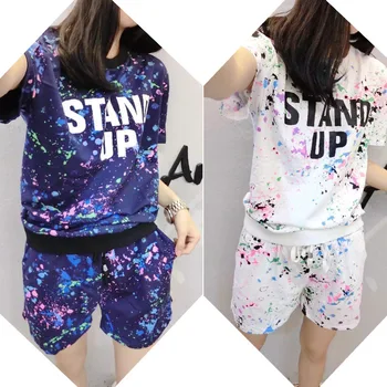 

Summer 2019 New Pajamas women's Cool And Breathable Milk Silk Short Sleeve Home Wear Suit Summer Casual Home Wear