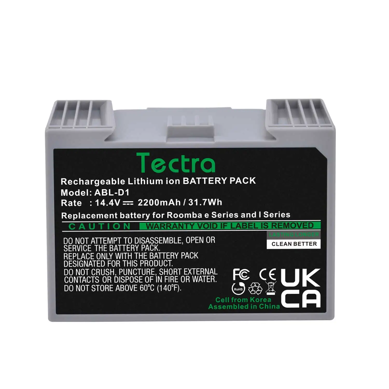 

2200mAh Replacement ABL-D1 Battery for iRobot i7e5, Roomba e Series e5 e6 , i Series i7 i7+ i8 7150 7550 5150 AKKU