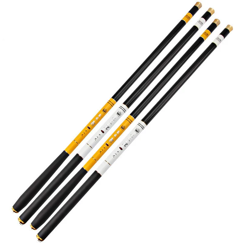 2020 Carbon Fiber Telescopic Power Hand Pole Fishing Rod 3.6/4.5/5.4/6.3/7.2m Travel Ultra Light Carp Fishing Rod Feeder