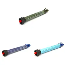 Наборы для тестирования воды для питьевой воды портативный открытый водяной фильтр трубка Дикое поле для питья на открытом воздухе для выживания походов кемпинга Su