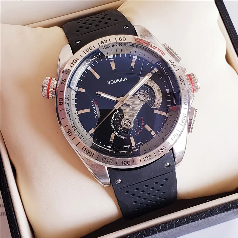 VODRICH часы класса ААА Международный Лидирующий бренд английский импортный механический механизм мужские часы из бутика - Цвет: 2