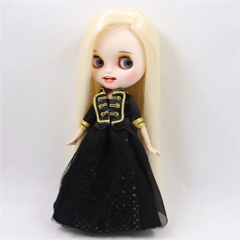Blyth doll icy bjd наряды Готический цыганский стиль черный костюм только одежда без куклы