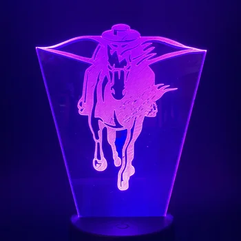

Pegasus Unicorn Series Colorful Creative Animal Model Horse 3D LED Small Night Light Gift Table Lamp Visual 7 Colors App Control