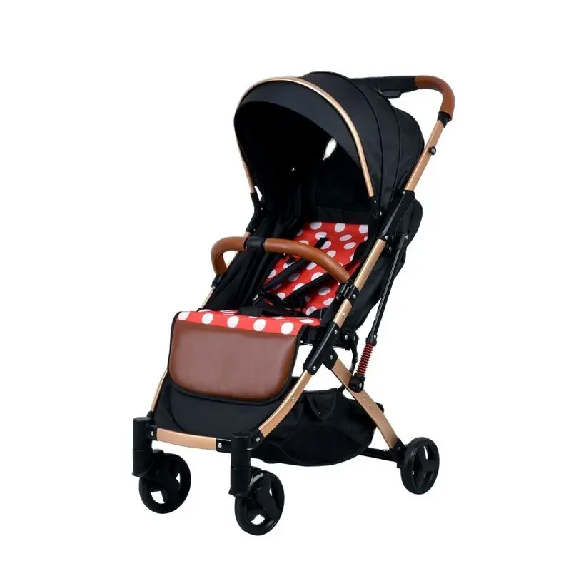 Babyfond baby stroller delivery free ultra light folding can sit or lie high landscape suitable 4 seasons demand | Мать и ребенок