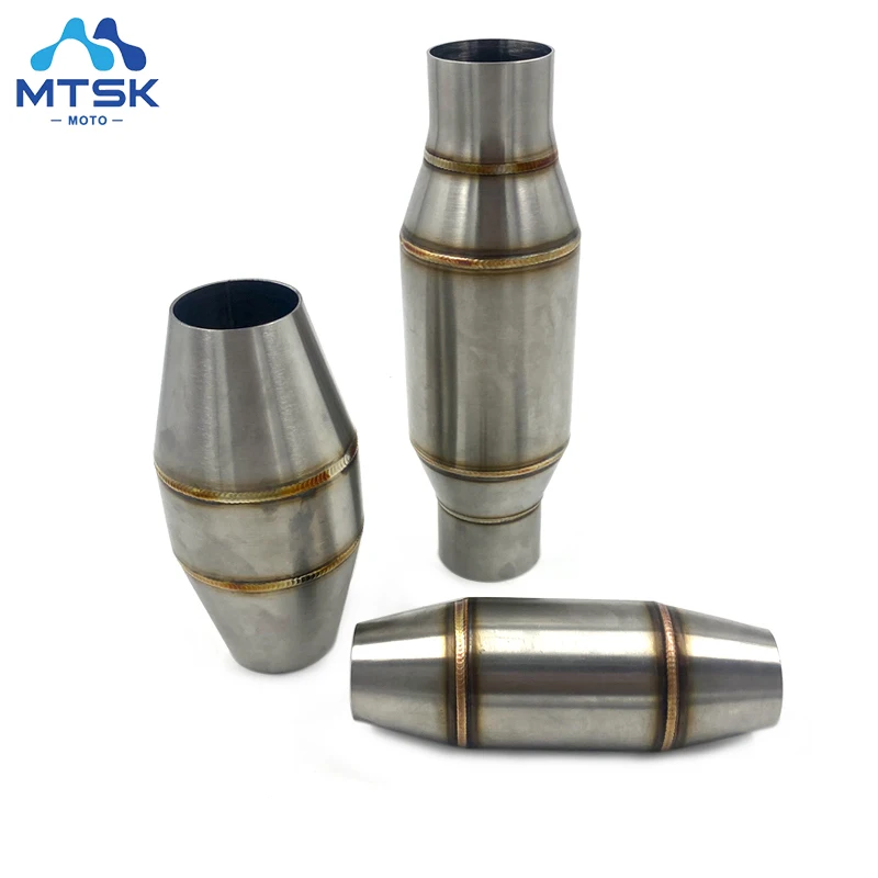 Универсальный катализатор выхлопных газов мотоцикла средняя труба 35 мм 45