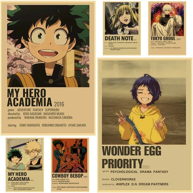 Compre Cartazes de nota de morte da série de anime clássicos do kraft  cartaz de papel de kraft impresss casa decoração sala de decoração pintura  imagem de adesivo de parede