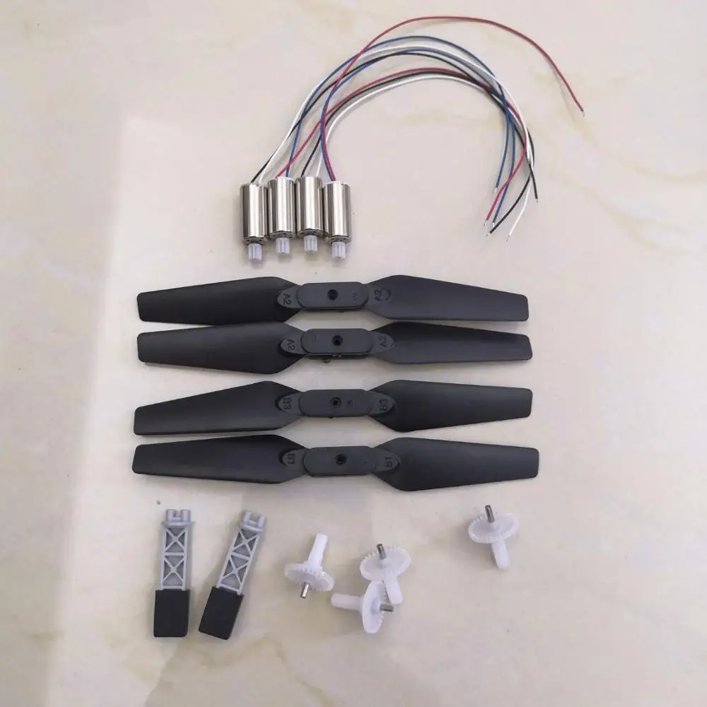 

KF609 M71 teng mini RC drone Quadcopter motor engines landing skid Spare parts blades propeller gear part