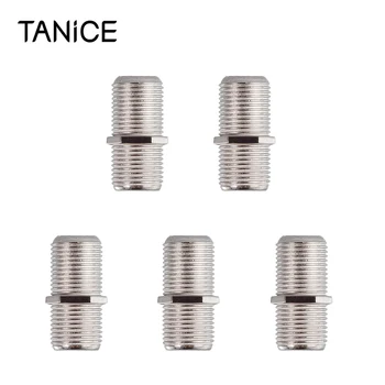 

TANiCE 5 Pcs Cable Matters Coupler F-Type Coaxial RG6 Connector Cable Extension Adapter For Extend RG6 Patch Cables