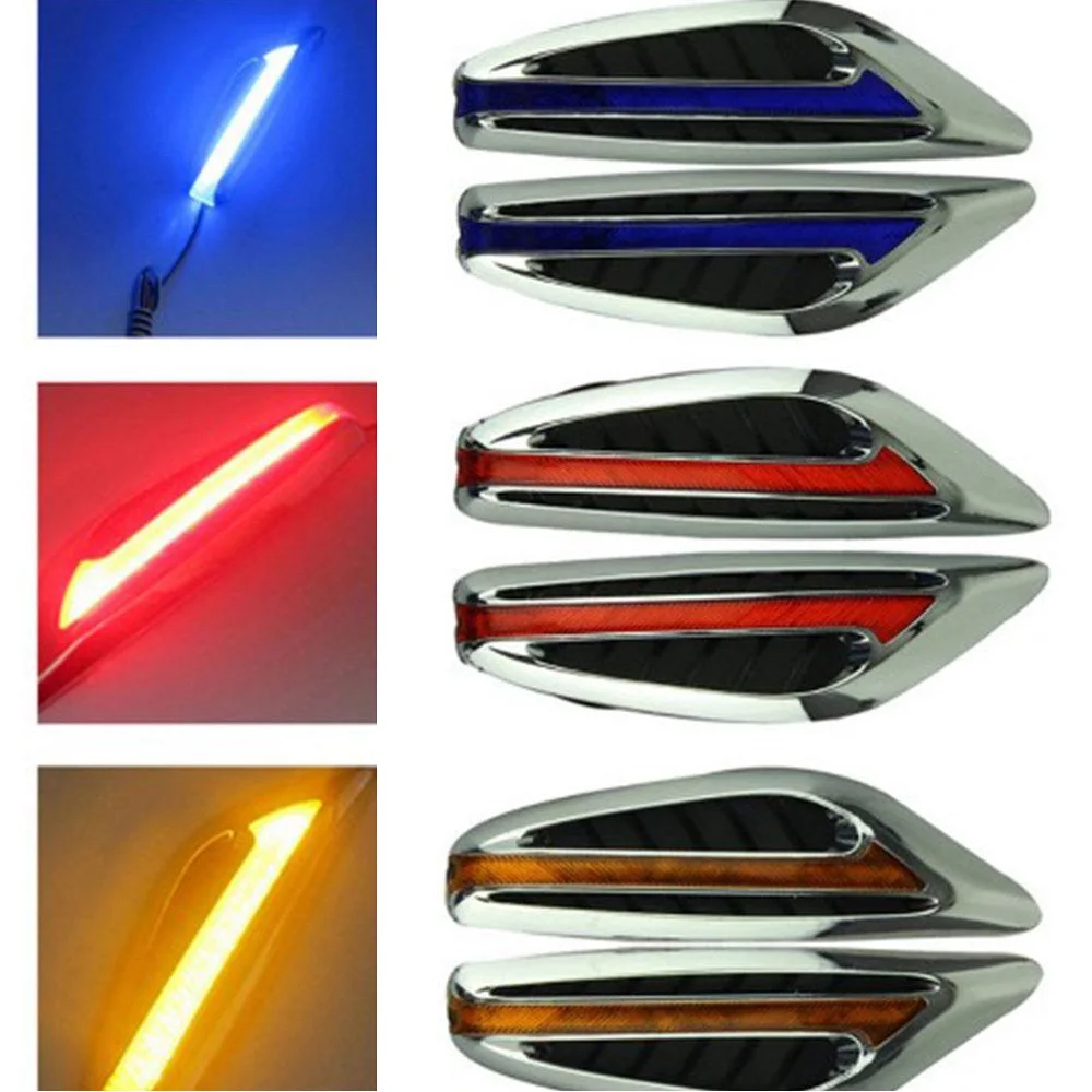 

1 Pair Side Led Turn Signal Lights 12V Universal Auto Blade Steering Light Fender Side Marker Light Car Led Turn Signal Lamp New