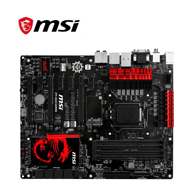 Материнская плата LGA 1150 DDR3 для MSI материнская ПК Intel Z97 Z97M SATA III USB3.0 PCI E X16 3 0