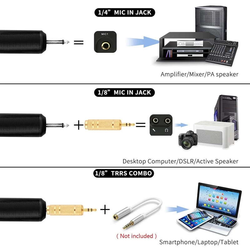 Sistema de Microfone Ux2 e Uhf sem Fio com Receptor para Amplificador e Alto-falante Dinâmico Automático Tamanhos Desktop Ônibus - Image 4