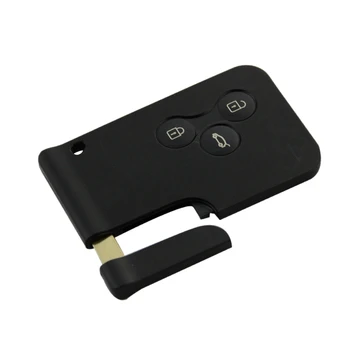 

Car 3 Buttons Smart Remote Control Key Fob Case Shell Card For Renault