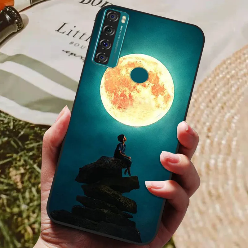 For TCL 20 SE Case Soft Silicone Phone Back Cover For TCL 20 SE TCL20SE TCL20 20SE Cases Coque for TCL 20SE  Fundas bumper Shell designer phone pouch Cases & Covers