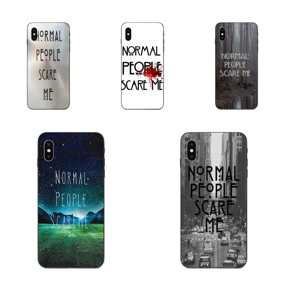 Милый ТПУ чехол для Xiaomi Redmi Note 3 3S 4 4A 4X 5 5A 6 6A 7 7A K20 Plus Pro S2 Y2 Y3 обычные люди пугают меня