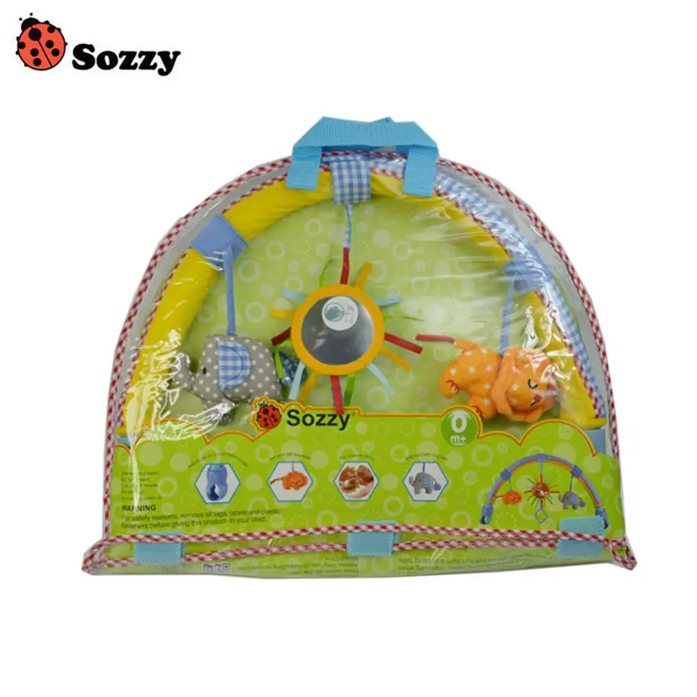 Kidlove SOZZY милые животные музыка Висячие Игрушки для детской коляски кровать детская кроватка автомобильное безопасное сиденье