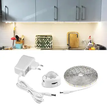 

Wireless PIR Motion Sensor LED Light For Kitchen Flexible Lamp 12V Movement Detect Indoor Lights Cabinet Closet Wardrobe Bedroom