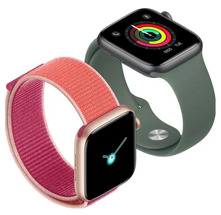 Часы SmartWatch IWO 12 Watch series 5 1:1 умные часы 40 мм 44 мм Bluetooth часы для apple iPhone Android телефон управление Siri PK IWO 11