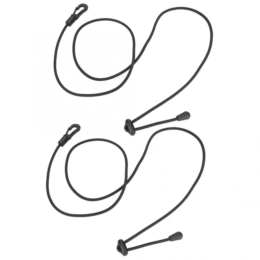 

2PCS Durable Rubber fishing String Elastic Boating Kayak Paddle Safety Rod Leash for Paddling rowing Paddle boats accessories
