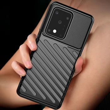 

for Samsung S20 Ultra Case Silicone Shockproof Cover for Samsung Galaxy S20 S10e S10 Plus Lite A71 A51 Note 10 Plus Lite Case
