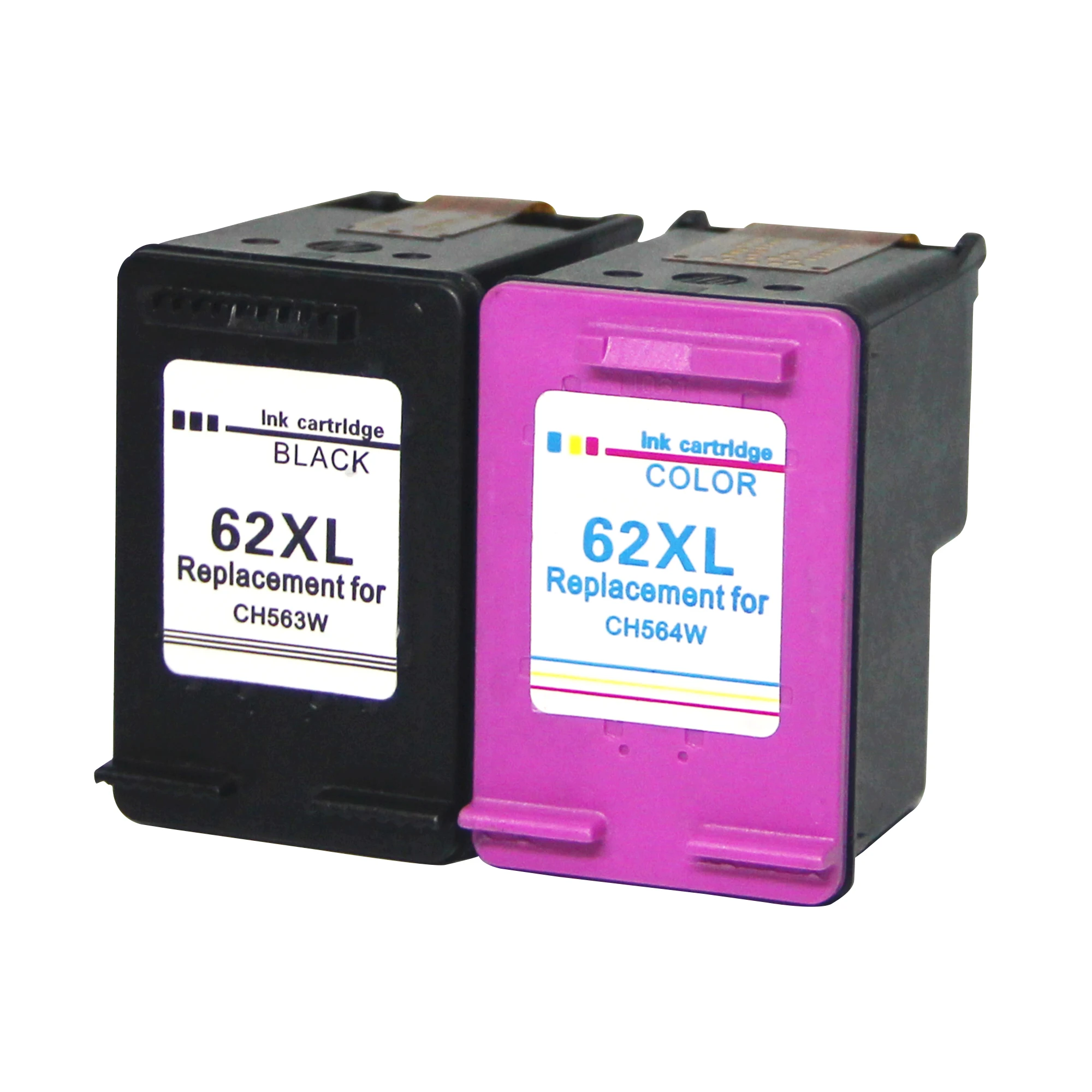 62XL чернильный картридж для принтера тонер HP62 HP62XL Envy 5640 5660 7640 5540 5544 5545 5546 5548 Officejet 5740