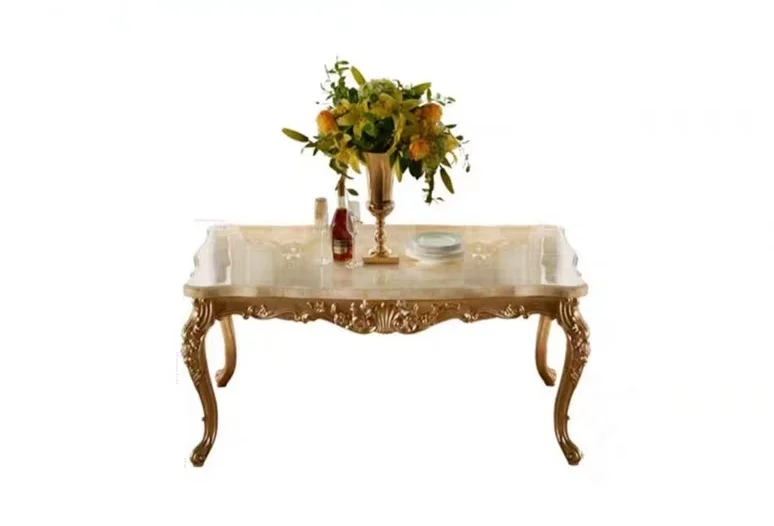 square table Итальянский классический дизайн чехол из натуральной кожи твердый деревянный обеденный стул мраморный обеденный стол набор - Цвет: square table