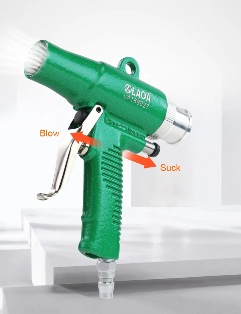 LAOA Pistola neumática de soplado de polvo, absorción de polvo de doble  propósito, aspiradora fabricada en Taiwán|Herramientas neumáticas| -  AliExpress