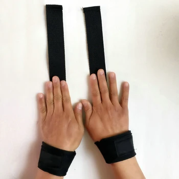 

2Pcs Pull-up Workout Weight Lifting-Hook Hand-Bar Wrist Straps Glove Weightlifting Strength Training Gym Fitness Hook Gloves