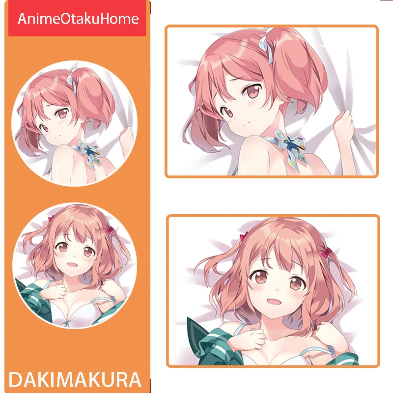 

Аниме Hataraku Maou-sama! Чехол для подушки Sasaki Chiho, обнимающая подушка, чехол для постельного белья, украшение для детской подушки