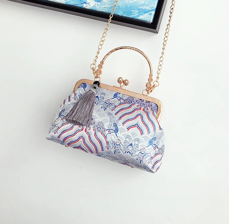 vintage bag bags women chain shoulder crossbody bag women's handbags (15)