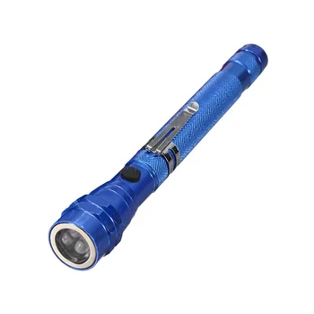 

Outdoor Camping Tactical Flash Light Torch Spotlight 3x LED Telescopic Flexible Magnetic LED Flashlight