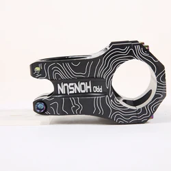 Ultralight High-Strength Aluminum Alloy MTB Stem (Black)